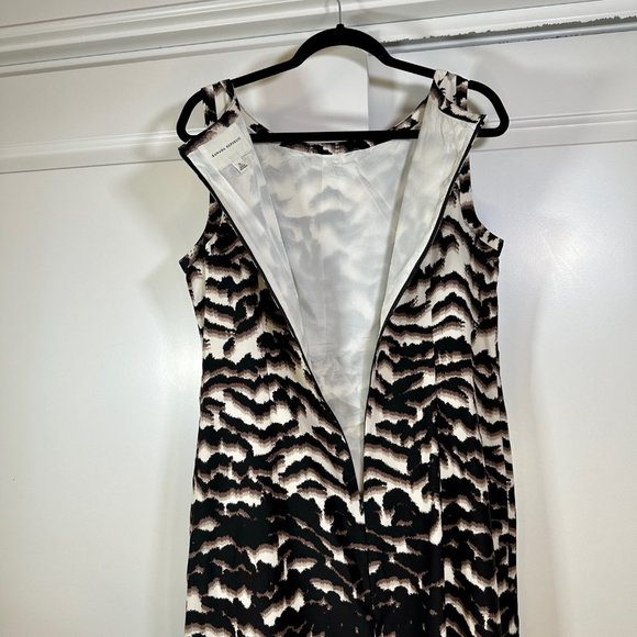 Banana Republic Animal Print Classic Sheath Sleeveless Dress 12 - Picture 12 of 12